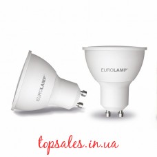 EUROLAMP LED Лампа ЕКО MR16 5W GU10 3000K (200)
