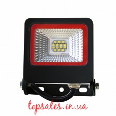EUROELECTRIC LED SMD Прожектор чорний з радіатором 20W 6500K