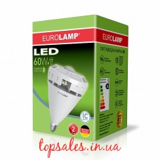 EUROLAMP LED Лампа надпотужна 60W E40 6500K (ОКО)