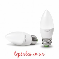EUROLAMP LED Лампа EKO Свеча 6W E27 3000K